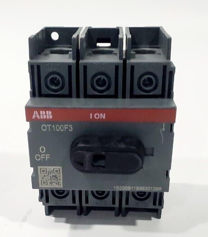 SWITCH, ROTARY DISCONNECT, General purpose switch 100AMPS (6MM SHAFT)